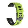 2022mm Universal Interface Dual Color Silicone Strap para Samsung watch5 Jiaming Huawei Smart Watch Strap