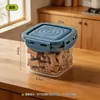 Gabinete de Escritorio BNBS Contenedor de Almacenamiento de Comida para Mascotas con Cierre Hermético, Frasco de Almacenamiento de Alimentos Liofilizados, Dispensador de Comida para Perros y Gatos