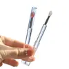 Pincel de Lábios de Silicone com Tampa, Pincel à Prova de Poeira para Máscara Labial, Pincel para Batom, Pincel para Sombra com Glitter, Pincel Multifuncional Portátil