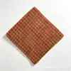 Toalla Cuadrada de Coral Fleece Tejido Estampado 30*30, Engrosada, Suave, Absorbente, para Cocina, Dormitorio, Sala de Estar, Uso Doméstico, Paño para Secar Manos