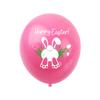 Decoración de fiesta temática de Pascua transfronteriza Globo de huevo de conejo de Pascua feliz para diseño festivo