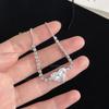 Pulsera de Zirconia Brillante con Forma de Corazón para Mujer 2026 Nuevo Modelo Lujo Ligero Estilo de Nicho Joyería de Mano para Mejor Amiga Estudiante Venta al por Mayor