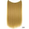 Peluca para Mujer con Cabello Largo Liso, Cortina de Cabello con Hilo de Pesca, Extensiones de Cabello Sin Costuras, Pelucas de Moda Transfronterizas de Comercio Exterior Europeas y Americanas, Stock Listo de Fábrica