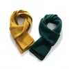 Cachecol de Cashmere para Homens e Mulheres, Estilo Coreano Versátil Tricotado Grosso Quente Protetor de Pescoço, Cor Sólida, Novo Modelo de Inverno Atacado