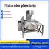 Panela de Mistura Planetária Totalmente Automática com Aquecimento Elétrico 500L Inclinável Hidraulicamente para Cozinhar Alimentos, Doce, Geleia, com Camisa