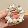 Scrunchies infantiles dulces que no dañan el cabello, coleteros de alta gama para niñas, gomas elásticas para el cabello, accesorios para el cabello y adornos para el cabello