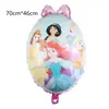 Dsn Caricatura Nuevo Forma Especial Princesa Globo Película de Aluminio Blancanieves Cenicienta Bella Durmiente Reina de Hielo Niña