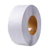 Tiras de Embalagem de Plástico Branco de Material PP Virgem do Fabricante, Cintas de Amarração de Polipropileno para Uso em Máquina, Tiras de Amarração para Transporte de Carga