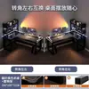 Mesa de esquina, escritorio para computadora del hogar, mesa de escritorio para juegos de escritorio, escritorio con estantería, mesa de esquina integrada para dormitorio, escritorio de oficina para personal