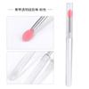Amazon novo pincel de silicone para manicure pincel de silicone labial portátil com tampa ferramenta de manicure transfronteiriça caneta Pincel de manicure