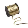 Cinta de lentejuelas láser colorida transfronteriza de 6 mm Lazo para fiesta de Navidad Accesorios para ropa Cinta decorativa