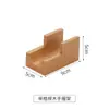 Restaurante Japonês de Sushi Porta Rolos de Sushi à Mão Recipiente Porta Sushi Utensílios de Mesa para Culinária Japonesa e Coreana Sorvete de Mão Bambu Madeira