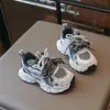 Zapatos estilo papá para niños, zapatillas de malla transpirable de otoño para niños y niñas, zapatos modernos ligeros antideslizantes, zapatos casuales para niños mayores