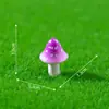 Micro paisagem de musgo, cogumelo de selva simulado, decorações fofas, ornamentos DIY para paisagismo de jardim, acessórios para pendurar, miniaturas