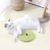 Estrutura de Escalada para Gatos, Arranhador Pequeno para Gatos, Cama Integrada para Gatos, Mini Suporte para Gatos, Brinquedo para Filhotes, Poste Arranhador para Gatos, Economizador de Espaço para Apartamentos Pequenos