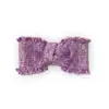 Grampo de Cabelo de Lã Tricotada Estilo Pequeno Fragrante Rap Double-Layer Bow Spring Clip Spring Spring Simples Elegante Acessórios de Cabelo Vermelho da Internet Grampo para Mulheres
