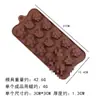 Variedad de Combinaciones Velas Aromáticas Decoración DIY Molde de Silicona para Cubitos de Hielo Cuadrados Pequeños Molde Poroso para Chocolate