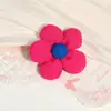 Broches de Flor de Cinco Pétalos Rellenos de Algodón Tridimensionales de Colores Accesorios para Joyería DIY Accesorios de Joyería Hechos a Mano Materiales para Tocado de Tela Venta al por Mayor