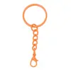 Cadena Pintada de Colores Dulces con Cierre de Langosta, Accesorio Creativo para DIY, Llavero para Muñeca, Cadena para Teléfono, Colgante Pequeño