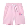 Calça infantil estilo coreano 2023 cross-border meninas verão nova calça de cinco pontos vestuário infantil bebê crianças algodão crianças calça do meio moda