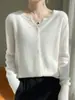 Suéter cárdigan para mujer, estilo nuevo, popular este año, chaqueta de principios de primavera, chaqueta corta de punto negro