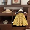 ¡Estrella Infantil RedondaSuper iluminador de piel! Vestido de princesa para niña pequeña, estilo fresco de verano, vestido tipo camisola súper bonito