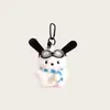 Colgante de Bolsita de Cachorro Lindo Colgante de Mochila Escolar Muñeca Muñeca de Felpa Llavero Colgante de Cachorro Regalo Creativo