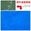 Lona Azul Impermeable Engrosada Paño Raspador de Cuchillo Cubierta de Patio de Carga Estanque de Peces de Cría Lona para Camión