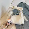 Bolsa de Mão com Laço para Mulheres, Nova Moda Primavera 2026, Bolsa de Ombro Super Tendência, Bolsa Transversal de Alta Qualidade para o Dia a Dia