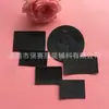 Novo Etiqueta de Couro Sintético Couro de Microfibra Lenço Sapatos e Chapéus Luvas Acessórios de Vestuário Pequena Etiqueta de Couro Impressão Etiqueta de Couro PU que Muda de Cor
