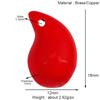 S55 Nuevo Popular Europeo y Americano Concha Corazón Rojo Amor Colgante Pequeño con Zircón