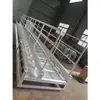 Pasarela de Aleación de Aluminio para Embarque y Desembarque, Curvada Antideslizante, Ancho 600 mm