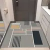 Nuevo Felpudo de Entrada de Barro Diatómico Absorbente de Agua Antideslizante Felpudo de Cocina Felpudo de Baño Cortable