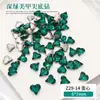 Joyería para Uñas con Pedrería de Punta Esmeralda al por Mayor Decoración de Uñas Mini Marquise Chispeante Gota de Agua Paloma de Amor Huevo