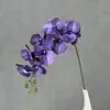 Nueva decoración del hogar de orquídea mariposa 3D9, adornos para sala de estar, decoraciones de flores artificiales, adecuado para bodas, hoteles y escenarios