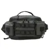 Bolsa de Cintura para Pesca com Isca, Bolsa de Ombro, Bolsa Transversal, Bolsa para Vara de Pesca, Caixa de Iscas, Bolsa para Equipamento de Pesca, Bolsa de Pesca Camuflada de Grande Capacidade