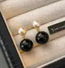 Quente e Delicado como Jade~ Brincos de Pedra Natural Ágata Verde Estilo Chinês Vintage Pérola, Brincos de Luxo Leve Nicho Minimalista de Alta Qualidade