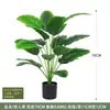 Plantas verdes artificiais transfronteiriças para paisagismo, palmeira-areca grande, palmeira-areca, costela-de-adão, plantas verdes artificiais em vasos, atacado de paisagismo de alta qualidade