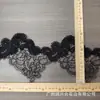 15cm Pez Bordado Blanco y Negro Hilo de Seda Encaje Ganchillo Hilo de Algodón Materiales DIY para Vestidos de Boda, Ropa del Hogar y Accesorios