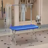 Puesto Callejero de Mercado Nocturno Estante Plegable Mesa de Puesto Portátil Multifuncional Perchero para Ropa Estante para Puestos Mesa para Eventos de Exposición