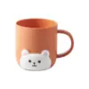 Vaso para enjuague bucal Hogar Niños Alto valor Taza para cepillo Dibujo animado lindo Vaso para enjuague bucal Niños y niñas un par de Tazas creativas para dientes