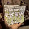 Cubo de Rubik Mar de Flores Tulipán Lámpara de Noche Paquete de Materiales Venta al por Mayor Hecho a Mano DIY Lámpara de Ambiente Juego Completo de Materiales para Novia