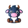 Personalização de moldes de contas de silicone 3D, montagem de cordões de contas com IP de desenhos animados de animais transfronteiriços, acessórios para joias DIY, moldes de contas soltas