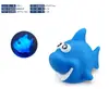 Lámpara de Agua Animal Popular Sensible al Tacto Transfronteriza Juguete para Baño Flotante Brillante de Tortuga Tiburón para Juego de Agua de Bebé