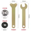Adaptador de varilla para portabrocas de amoladora angular roscado M10, juego de eje de placa de sujeción para hoja de sierra de corte, manguito de eje de conversión de motor