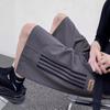 Pantalones cortos American Vintage Tooling para hombre, de marca de moda, informales, de cinco puntos, con costuras a rayas de verano y estilo urbano.