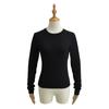 Vestido de manga larga Pure Wind Mist 2024Camiseta Plisado Falda larga de vuelo grande Top adelgazante Traje flexible con sentido Otoño de mujer