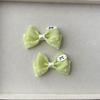 Accesorios de Lazo de Lunares Artísticos Pasador Ropa de Bebé Pasador para Pelo de Mascota Equipaje Zapatos Calcetines Accesorios de Ropa Decoración DIY