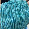 3mm pequenas contas super azul natural turquesa Mimi brilhante redonda contas turquesa mini contas