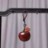 Chaveiro de Maçã em Jacarandá Presente de Natal Corrente de Celular Marca Ping'An Pingente de Bolsa Yiming Xianyuan Ornamento de Carro